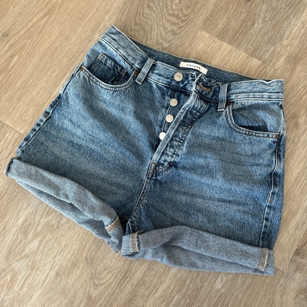 PacSun Classic Blue Denim Shorts